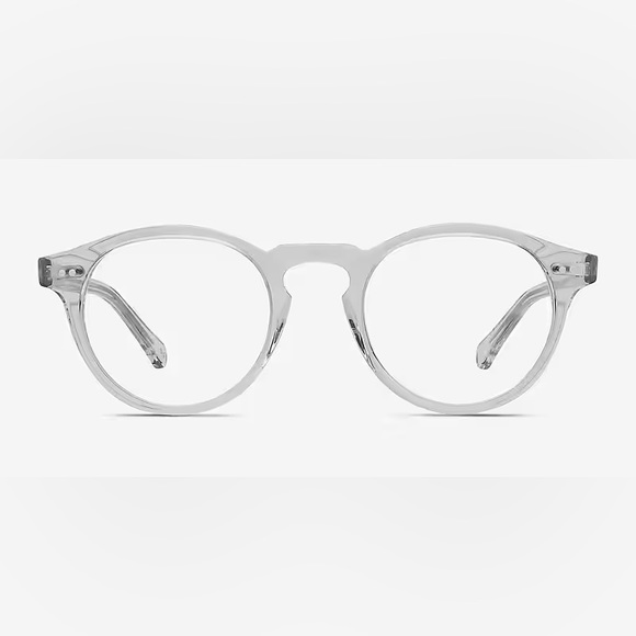 THEORY Round Clear Eyeglasses main image 7